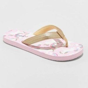 Girls Unicorn Jelly Shoes Size 7//25
